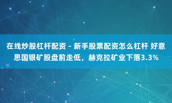在线炒股杠杆配资 - 新手股票配资怎么杠杆 好意思国银矿股盘前走低，赫克拉矿业下落3.3%