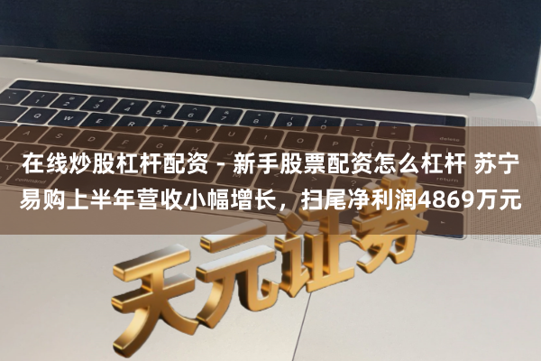 在线炒股杠杆配资 - 新手股票配资怎么杠杆 苏宁易购上半年营收小幅增长，扫尾净利润4869万元
