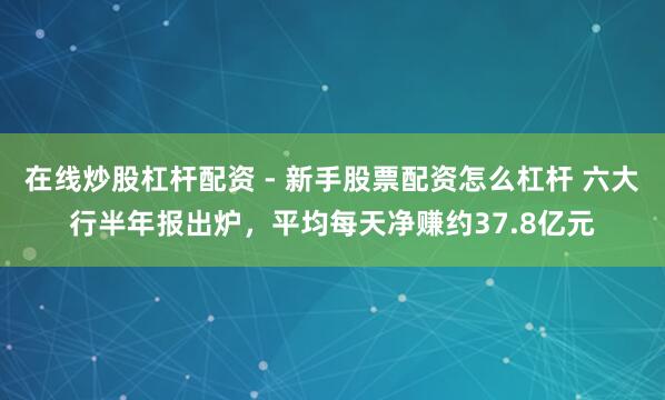 在线炒股杠杆配资 - 新手股票配资怎么杠杆 六大行半年报出炉，平均每天净赚约37.8亿元