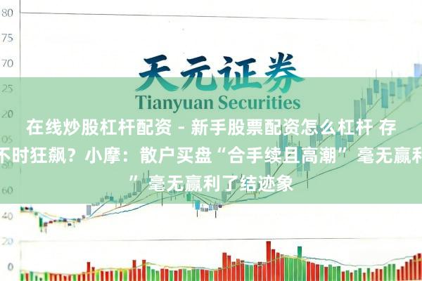 在线炒股杠杆配资 - 新手股票配资怎么杠杆 存储芯片股不时狂飙？小摩：散户买盘“合手续且高潮” 毫无赢利了结迹象